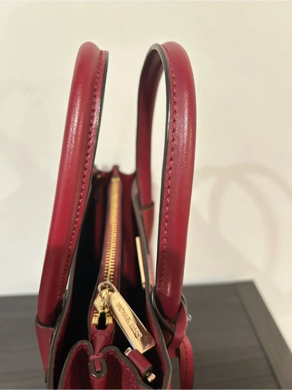 Michael Kors Mercer Medium Pebbled Leather Crossbody Bag EUC